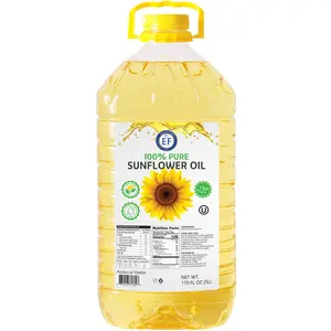 Feast 100% Pure Sunflower Oil, (5 L) 1.32 Gallon
