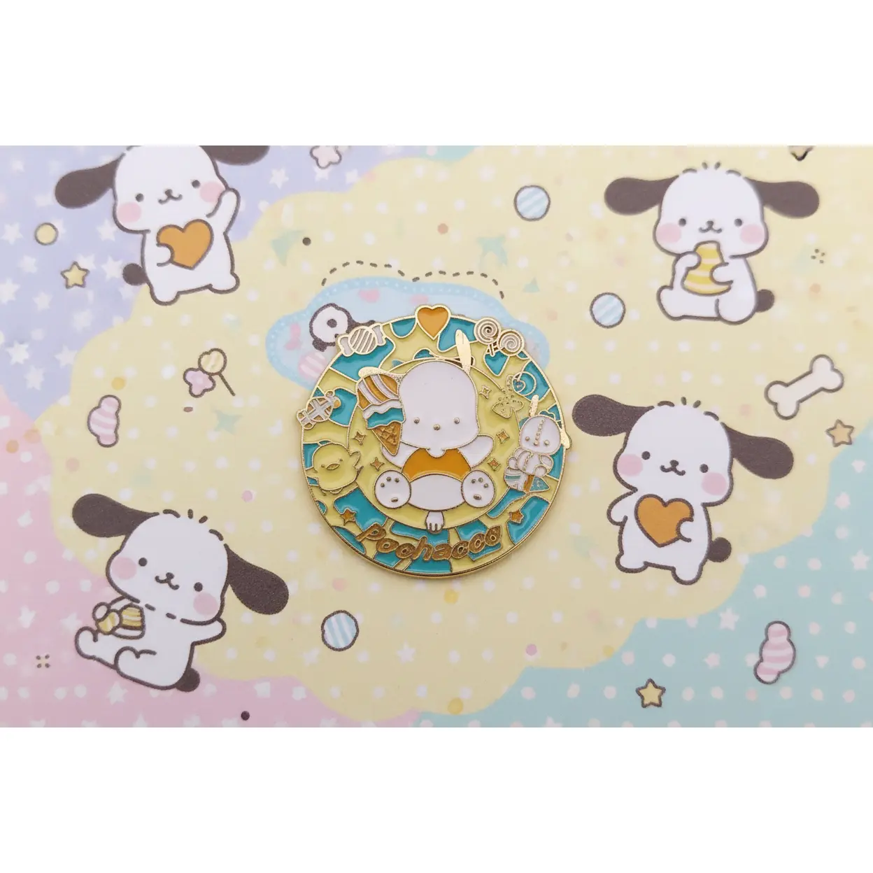 Hello Kitty Pochacco Pins