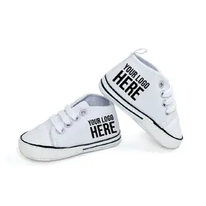 Personalized White Canvas Sneakers with Custom Logo Customizable Gift PLEASE MESSAGE US FOR PERSONALIZATION
