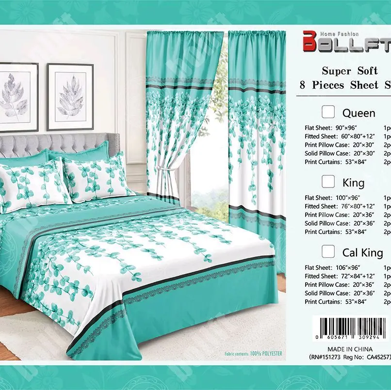 sheet sets 8  piece