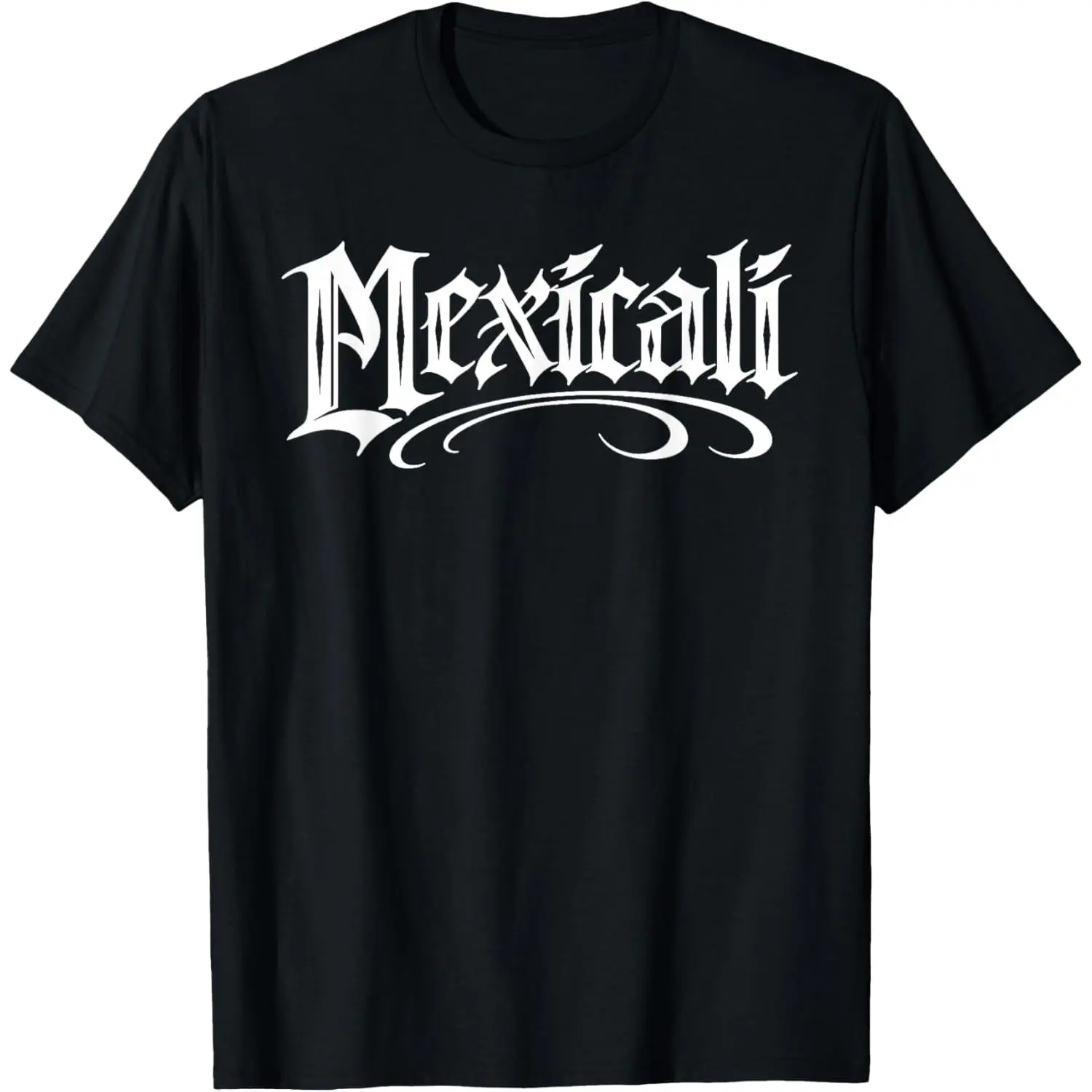 Women's Vintage Distressed T-Shirt with Mexicali Baja California Graphic, Casual Streetwear Short Sleeve 100% Cotton