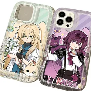 Honkai Star Rail Kafka Luocha Phone Cases For iPhone 17 16 15 14 13 12 11 Promax Pro Air Plus Transparent Shockproof Cover Protection Gifts For Christmas Halloween Birthday