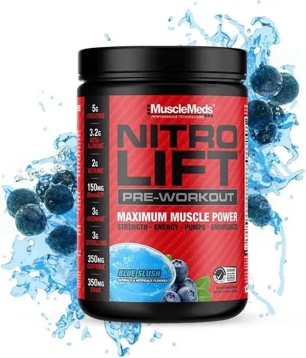 MuscleMeds Nitro Lift Pre- Workout, 522g