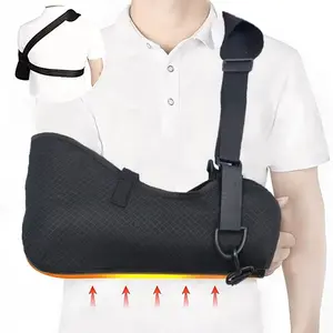1 pc Esh Arm Sling Adjustable Shoulder Fixator Hand and Elbow Straps Suitable for Showering and Bathing After Shoulder Dislocation Surgery Comfortable Breathable Shoulder Stabilization Assistance Shoulder Protector