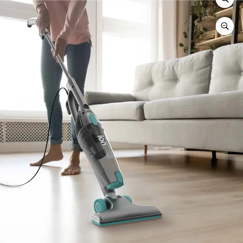 Ionvac ZipVac 3-in-1 Corded Upright/Handheld Floor and Carpet Vacuum Cleaner, New