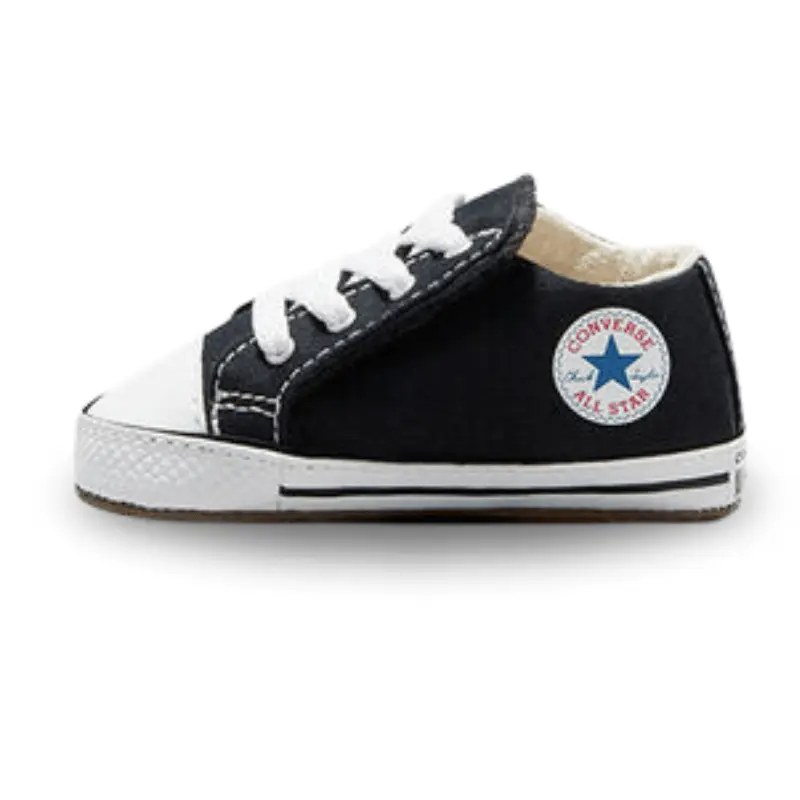 Men's Converse Chuck Taylor All Star Easy-On Retro Casual Athletic Trainer - Black/Natural Ivory, Round Toe, Lace Closure, Durable Canvas Upper, Soft Foam Cushioning, Iconic Ankle Patch, First Steps Walking Shoe, Comfortable Play, Classic, Lace-Up, 865156