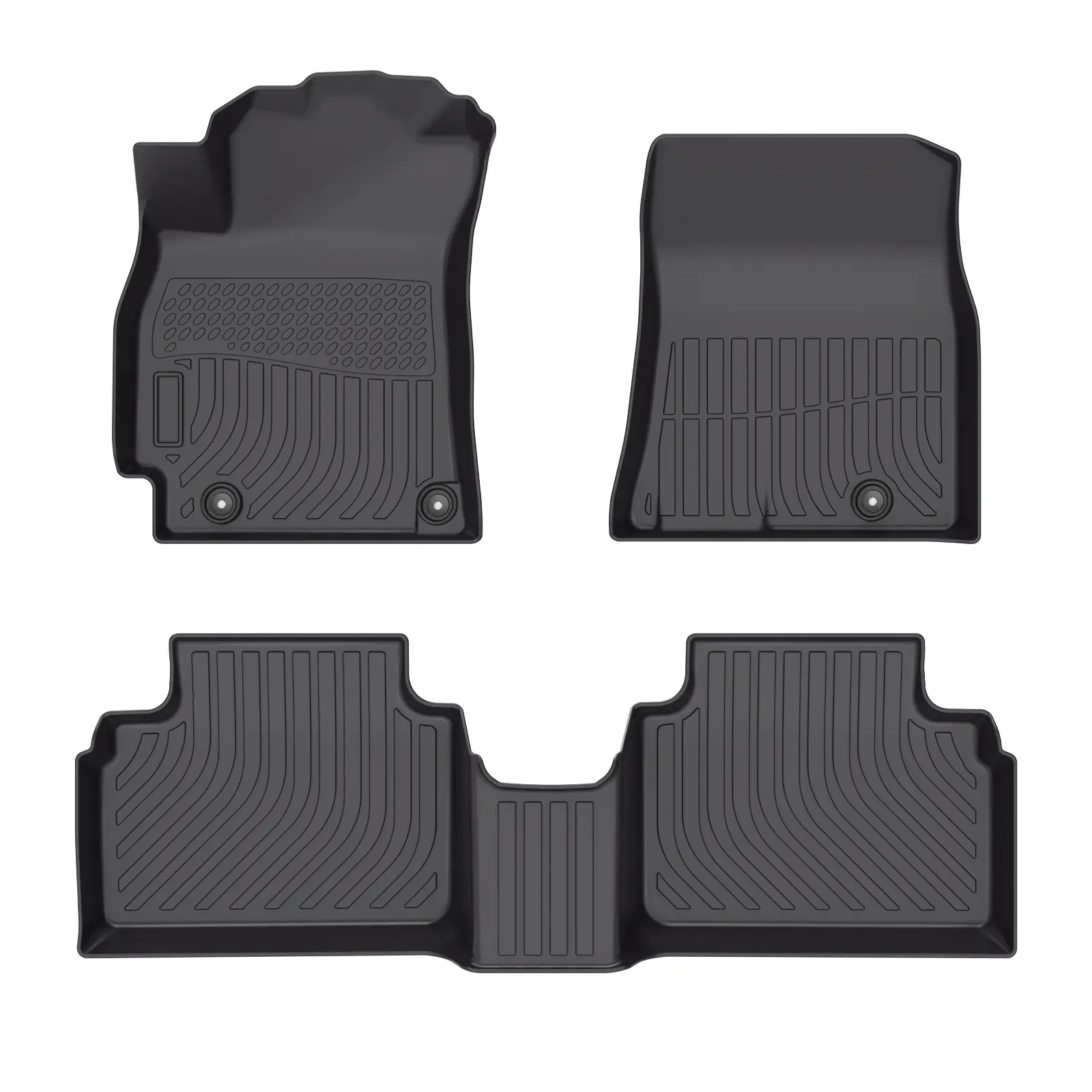 KELCSEECS Kia K4 2025-2026 Floor Mats & Cargo Liners, All-Weather TPE Non-Slip Custom Fit, Waterproof, Easy Clean, Eco-Friendly, Safe & Durable