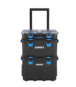 HART Stack System, Mobile Tool Storage and Organization, Black & Blue