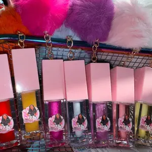 Nisha Sassy Bags N Treatz Lipgloss Shopping - Makeup for Everyday Use - High-Quality Lipstick - Ideal for Everyday Makeup sparkling moisturize lip fruity glass Glossy Hydrating Hydrate Cosmetic Heart-Shaped Water glossy lip