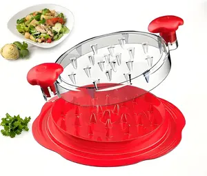 Chicken Shredder Tool Twist Large Chicken Breast Shredder, Visible Meat Shredder Machine, Strong Anti-Slip Strip, Ergonomic Handle, BPA Free, Suitable for Pork Beef Chicken
