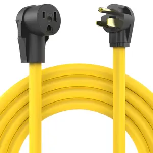 TOOLIOM 8AWG Welder Extension Cord, 20/40FT 6-50P to 6-50R Heavy Duty Welding Power Cord, ETL Listed for Welding & Plasma Cutting Machines