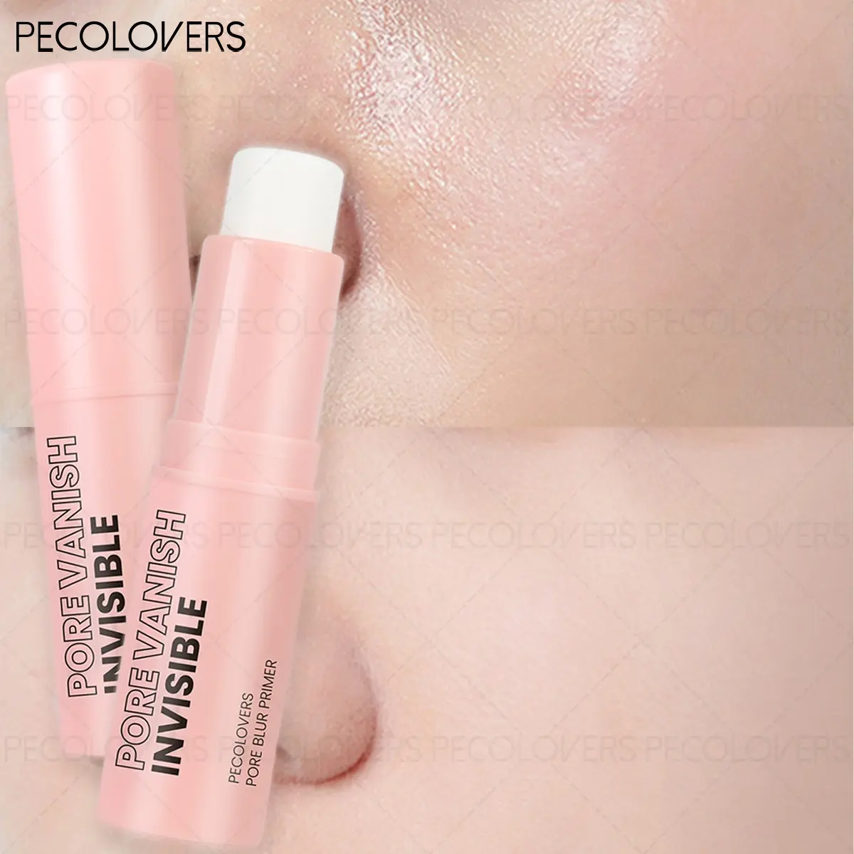 Waterproof Moisturizing Invisible Pore Blurring Primer Stick Oil-control Makeup Base Face Concealer Primer Stick Cosmetic Oil Sucker Primer Glow Matt Finish Poreless Primer