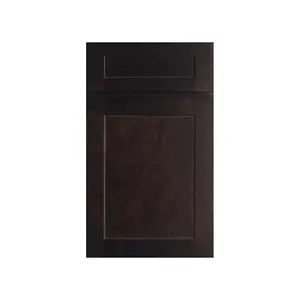 Liberty Shaker Espresso - 34.5 Inch Stem Glass Holder Wall Cabinet - 34.5" Width x 2.75" Height x 10.5" Depth