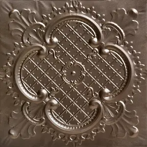 From Plain To Beautiful In Hours Majestic 2 ft. x 2 ft. Decorative Nail-Up & Lay-in Tin Ceiling Tile (48 sq. ft./Case) (12-Pack)