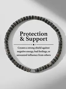 Handmade Beaded Bracelet, Fashion Vintage Jewelry, Unisex Daily Wear Accessory, Meditation and Energy Healing, Perfect Gift