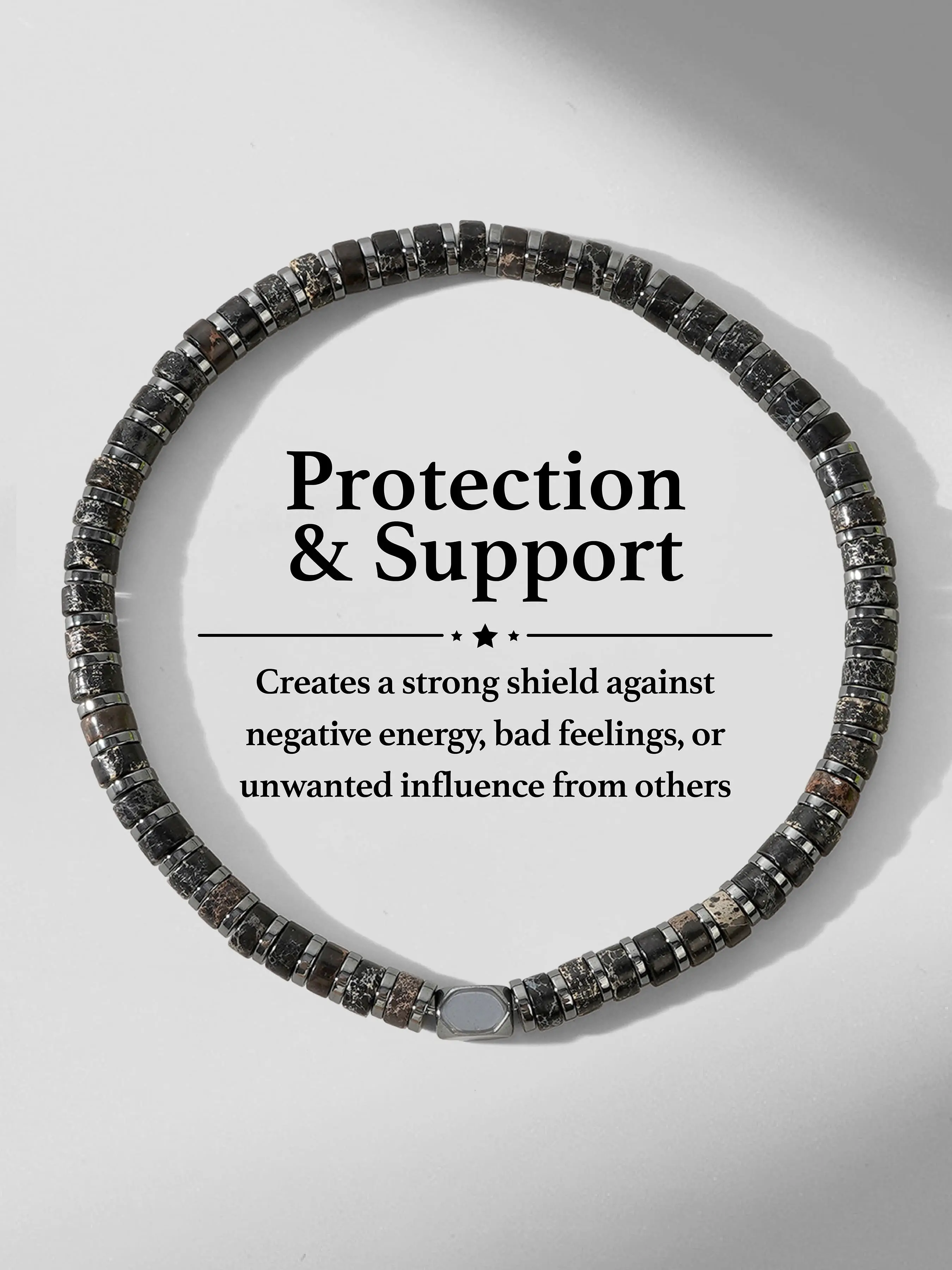 Handmade Beaded Bracelet, Fashion Vintage Jewelry, Unisex Daily Wear Accessory, Meditation and Energy Healing, Perfect Gift