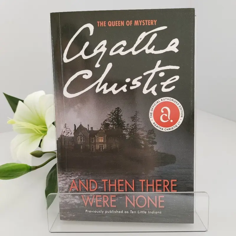 And Then There Were None Book, Classic Edition, Classic Mystery Novel, Engaging Storyline, Perfect Addition to Your Library, Must-Read Literature
