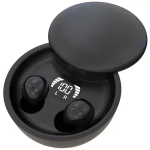 Bluetooth 5.4 Wireless Earphones Small Earbuds Sleeping Sport Invisible Headphones Bass Sound Quality Headset Sliding Cover