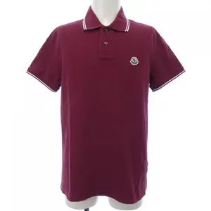 Pre-owned MONCLER Cotton Small Leather Goods Polo Shirt