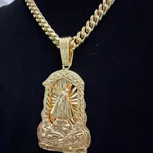 14k Gold Bonded Pendant ONLY - Virgin
