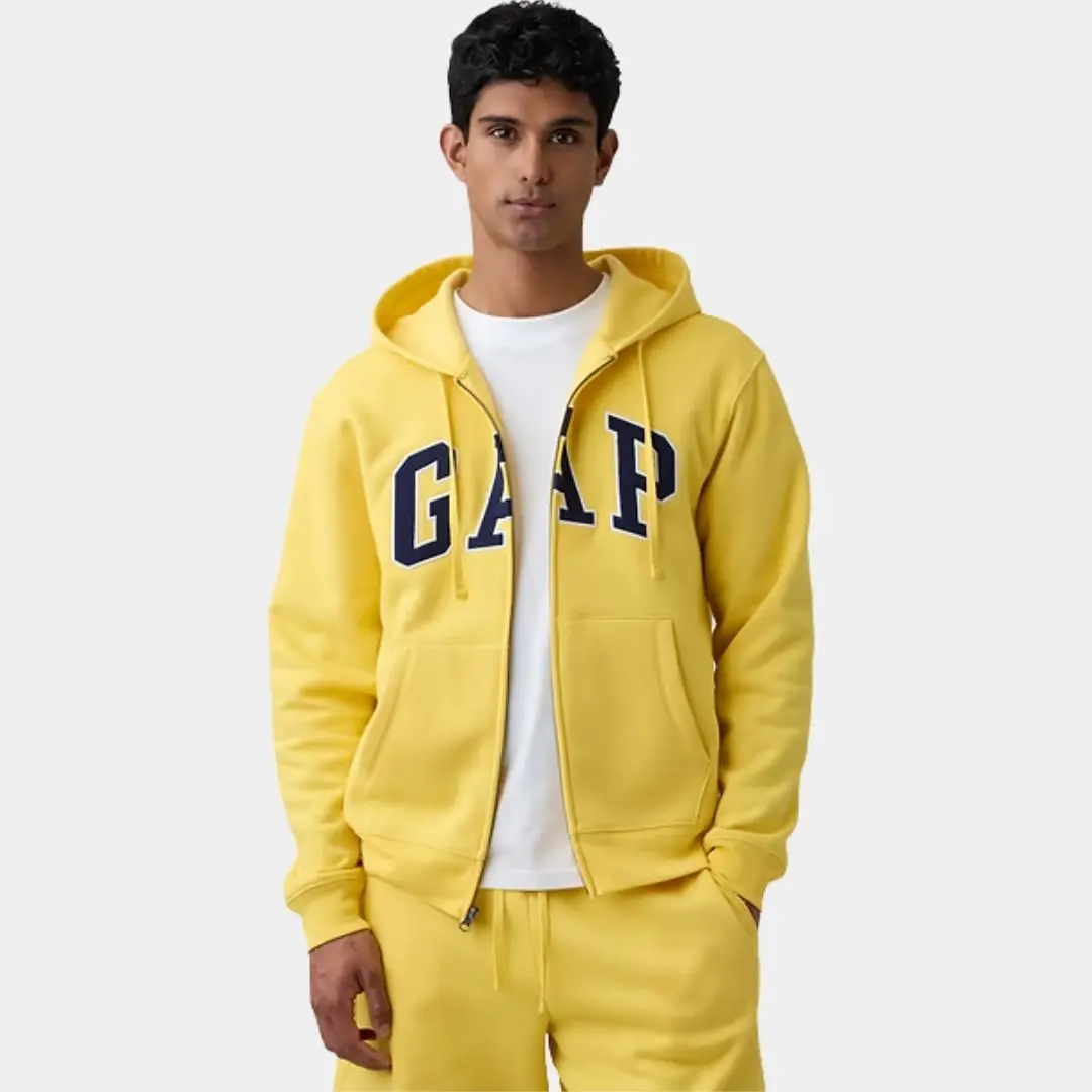 GAP Relaxed Gap Logo Zip Hoodie GAP Relaxed Gap Logo Zip Hoodie