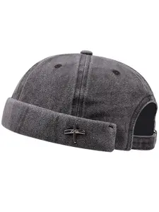 2025 Fashion New X Label Borderless Hat Trendy Street Dance Hip Hop Hat Outdoor Leisure Cycling Skateboard Hat Daily Wear Decoration Landlord Hat Male Female Same Style Dome Guapi Hat Cap Casual Hat High Quality Hat