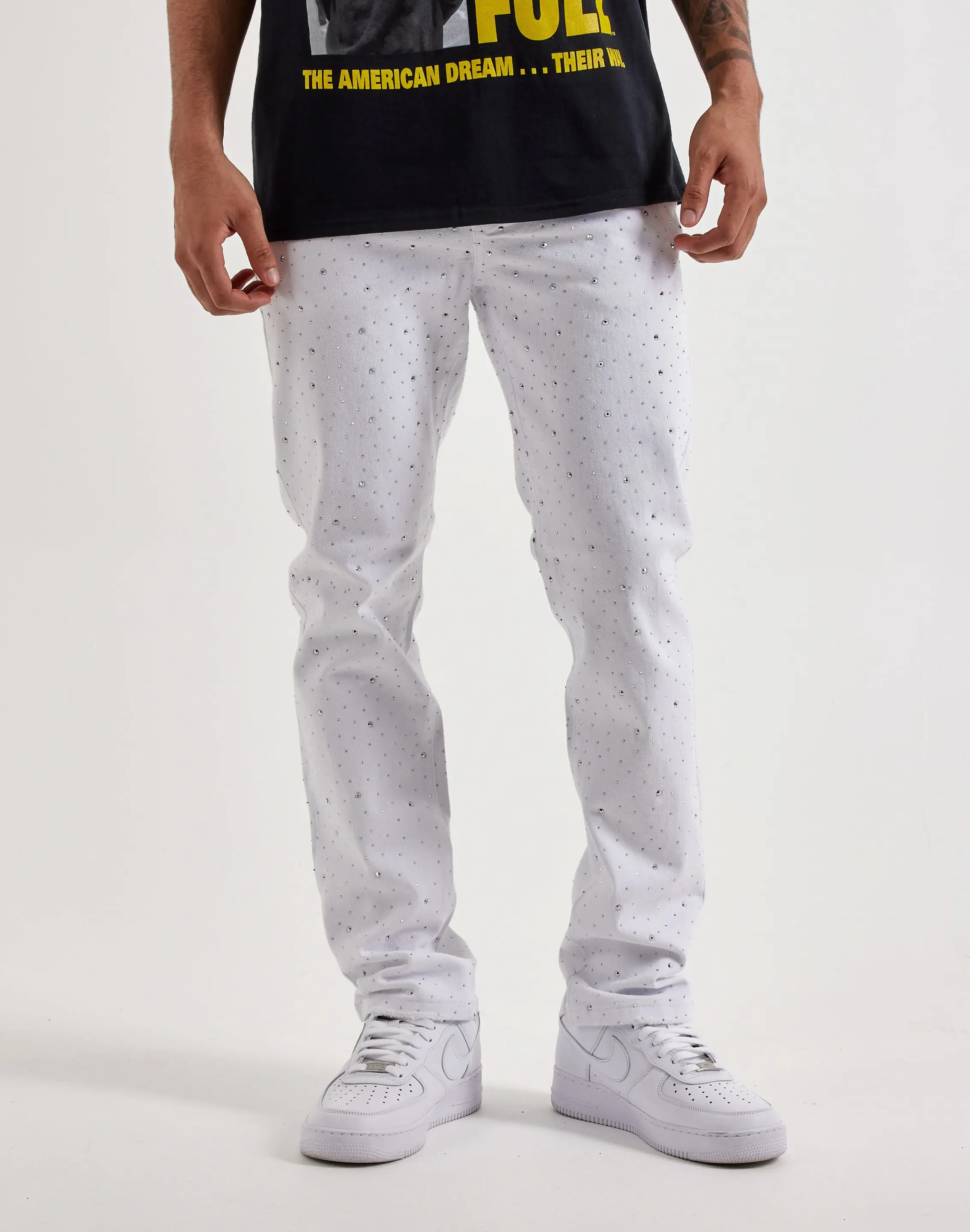 Mens Preme Gemstone Slim Denim Jeans