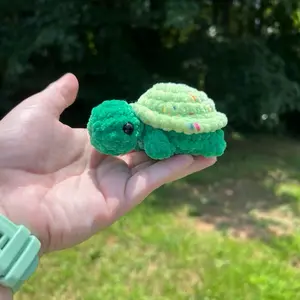 Hand Crocheted Turtle