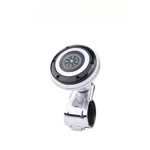 360 °   Rotatable Car Steering Wheel Spinner Knob with Compass - Vehicle Control Booster Handle