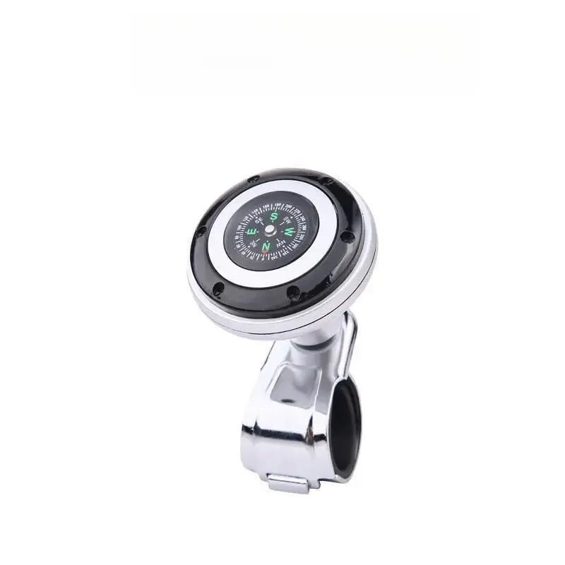 360° Rotatable Car Steering Wheel Spinner Knob with Compass, Steering Device, Vehicle Control Booster Handle for Cars Accessories, Auto Accessories
