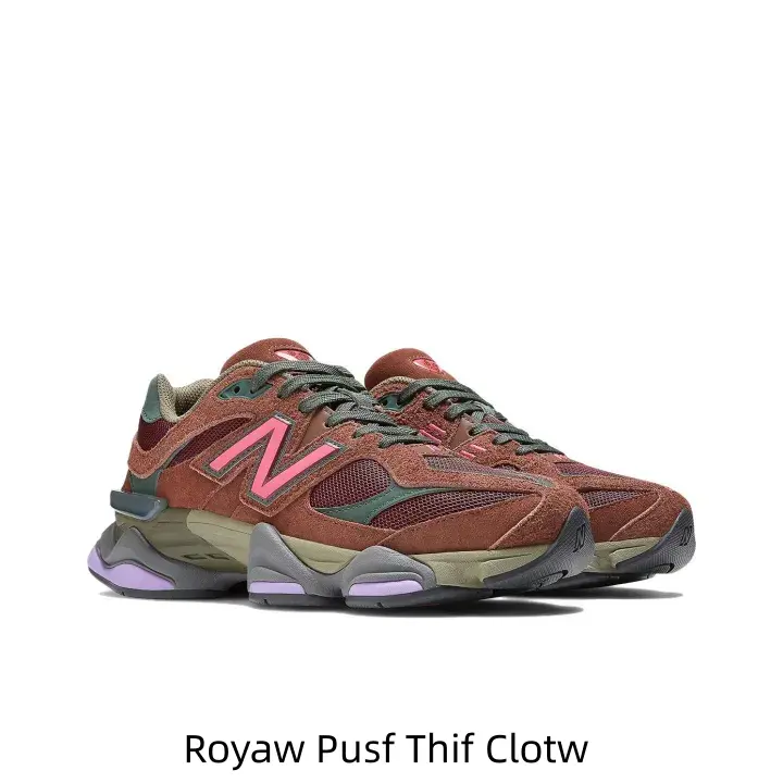 Vintage Rust Brown Forest Green Suede Mesh Chunky Dad Collectible Sneakers Hot Pink Contrast Side Logo Sculpted Olive Grey Lavender Multi-layer Midsole Earthy Retro Color Pop Street Hobby Display Lifestyle Footwear