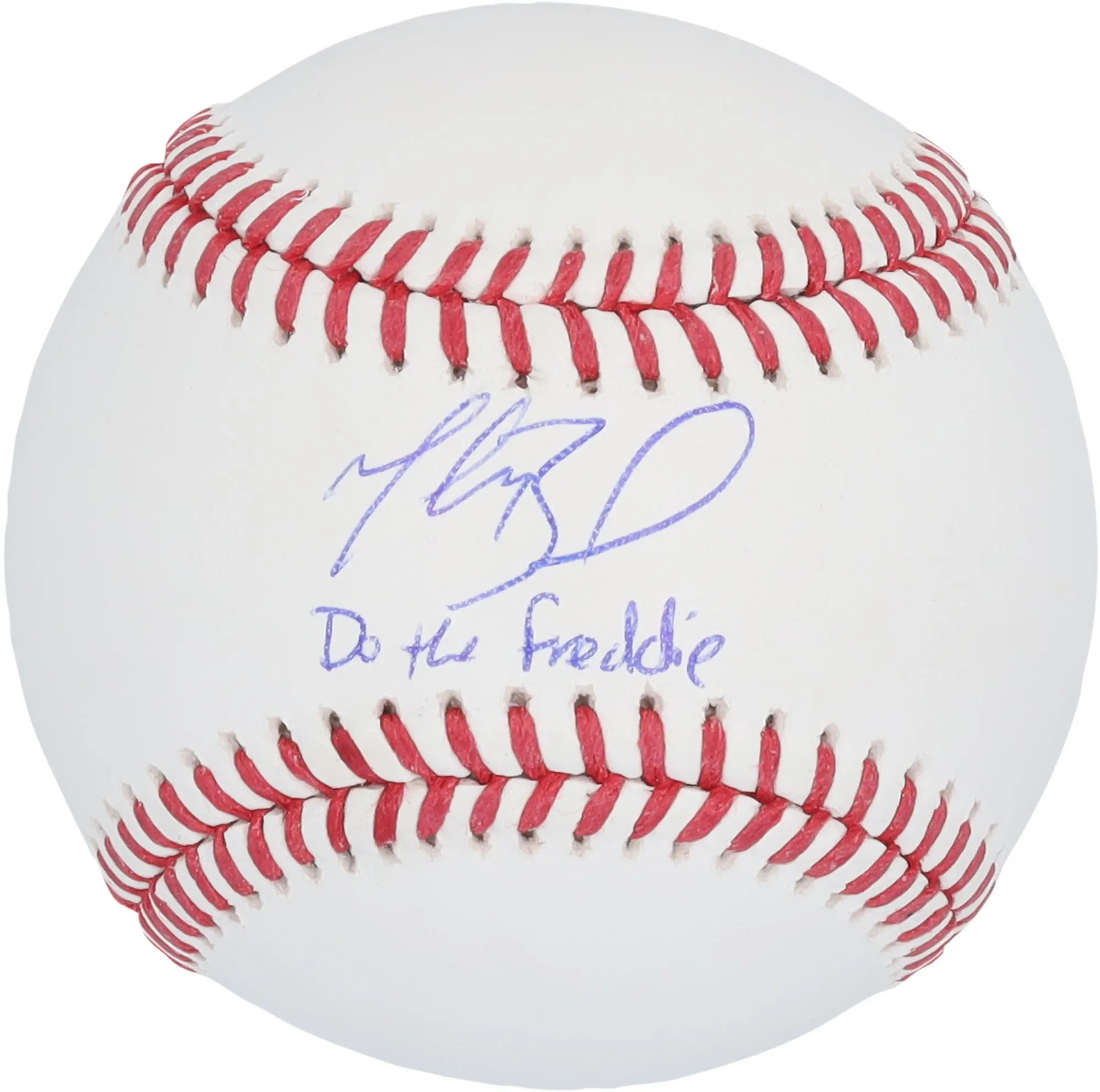 Mookie Betts Los Angeles Dodgers Autographed Baseball with "Do The Freddie" Inscription - Fanatics Authentic Certified