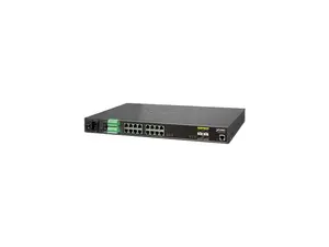 Planet IGS-5225-16T4S Industrial L2+ 16-Port 10/100/1000T + 4-Port 100/1000X SFP Managed Ethernet Switch (-40 - 75 degrees C)