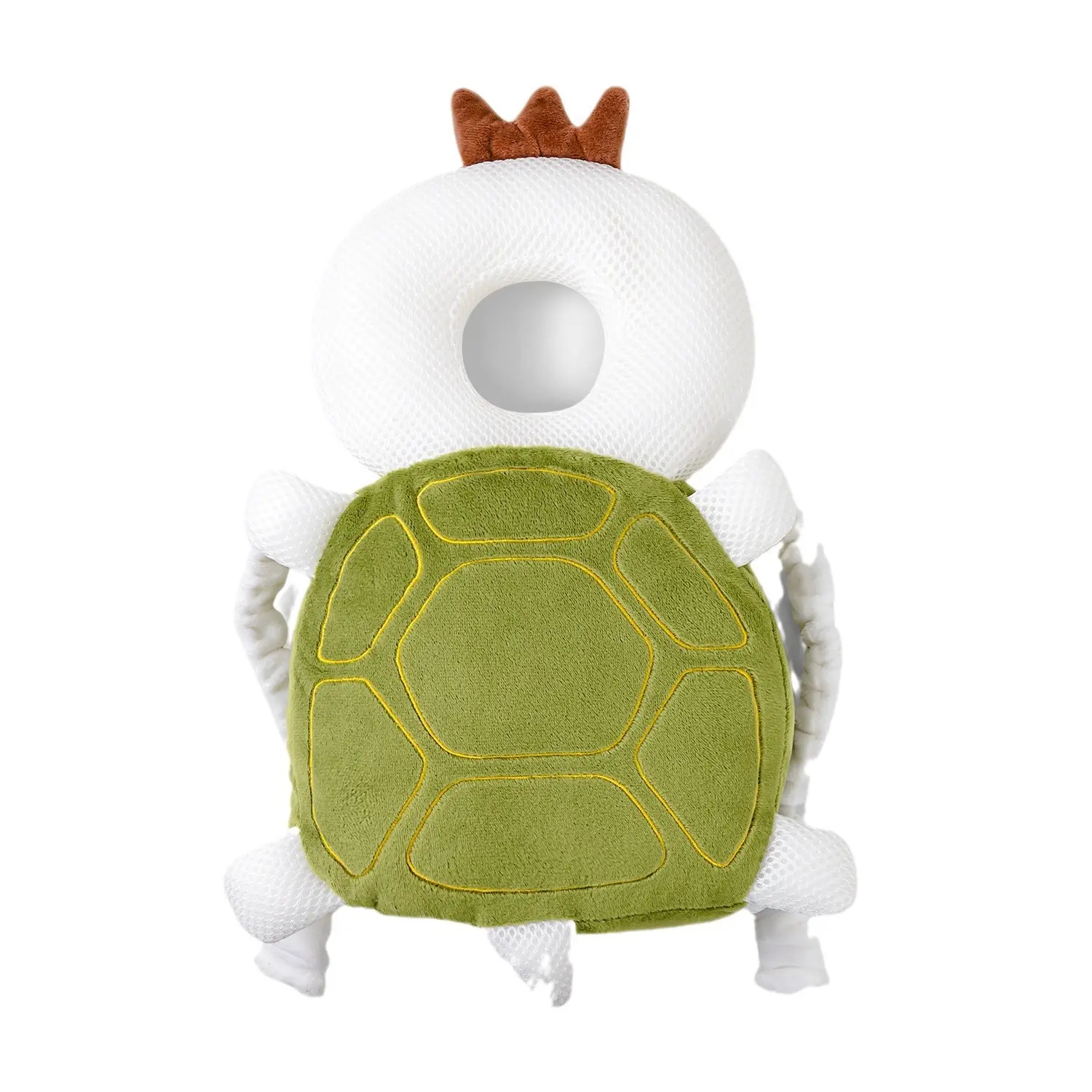 Cute Soft Plush Stuffed Animal Baby Head Protection Carrier - Unisex Adjustable Airbag Cushion, Huggable Toy for 0-3 Years Infants, Autism Support Gift