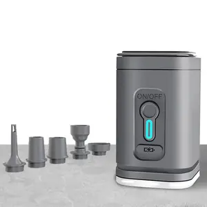 Portable Wireless Electric Air Pump with LED Light, Rechargeable Lithium Battery, Quick Inflate Car Camping Mat Inflator, Outdoor Camping Gear, Camping Supplies, Camping Equipment