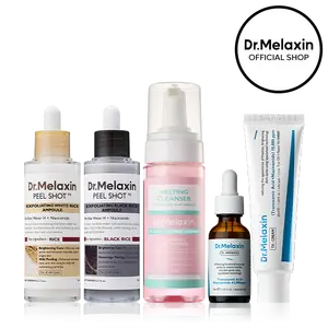 [Dr.Melaxin Official] Bright & Smooth Skincare Set Total Care Set for Glow Glass Skin Set Pore Refinement, and Spot Treatment cleansing korean skin care Set