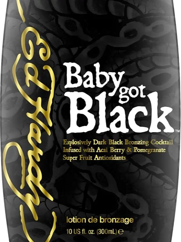 Ed Hardy Baby Got Black Tanning Lotion 10 Oz