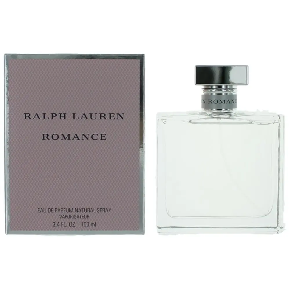 Women's Romance by Ralph Lauren 3.4 oz EDP Spray - Elegant Floral Perfume with Floral, Seductive Musk, Velvety Woods Notes, Romance Theme Women's Fragrance