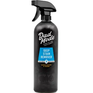 DadMode Deep Laundry Stain Remover & Odor Eliminator - 7-Enzyme Extreme Mess Cleaner - Sandalwood & Suede Scented - 16oz