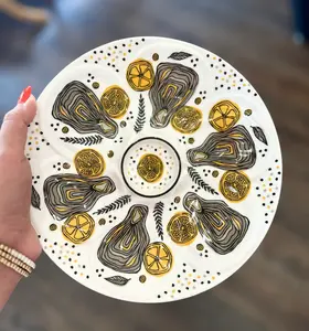 Divided Oyster Plate