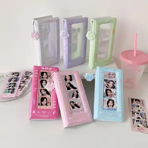 Multicolors Photo Booth Frame Photo Booth Album For 2x6 Inch Photo Strips Album 20 Pages 40 Photos