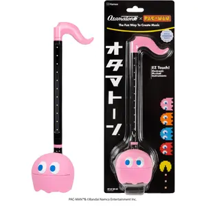 Otamatone PAC-Man Electronic Portable Music Instrument / Synthesizer Toy from Japan by Maywa Denki (Officially Licensed) [English Instructions] - Pinky