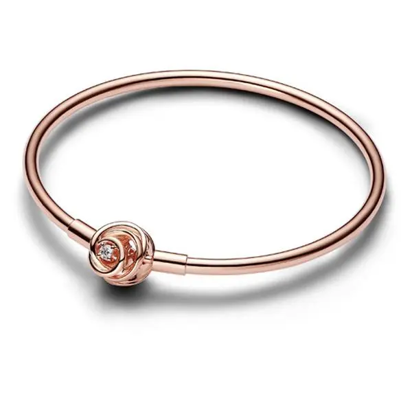 Pandora Moments Encircled Clasp Bangle 583230C01-17