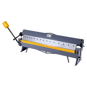 VEVOR Box and Pan Brake, 50 in Sheet Metal Bending Brake, 16-Gauge Mild Steel Capacity, 0-135 Degree Adjustable, Metal Bender Machine with 16 Fingers, Heavy-Duty Aluminum Folder for Precise Bending