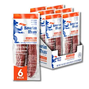 Hot & Spicy Original Landjaeger Pack - 2.75 oz (6 Pack)
