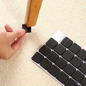 Furniture Pads Adhesive Rubber DIY Furniture Feet Pad Table Legs Stools Chairs Mats Table And Chair Foot Protection Pad Household Items
