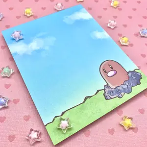 Dig Notepad - Adorable 5x4 Inches Tearaway Pages Notebook for Planning and Daily Use
