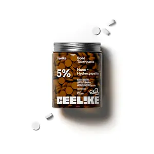 【CEELIKE】 Solid Toothpaste – Fluoride-Free, Eco-Friendly, Portable, Long-Lasting Fresh Breath | Natural Oral Care