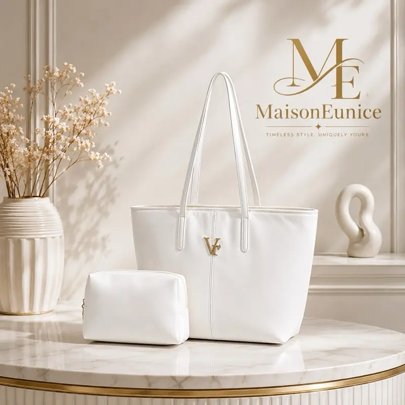 Mummy Bag 2-Piece Set, 2025 Amazon Hot Style, Large Capacity Tote Shopping Bag