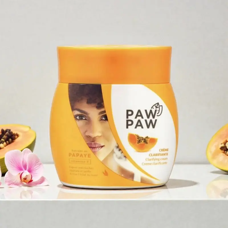 pawpaw Papaya Cream, Hydrating Face and Body Moisturizer with Vitamin C for Radiant, Even-Toned Skin, Daily Body Care, 10.1 oz (300ml), Flawless, Cosmetic